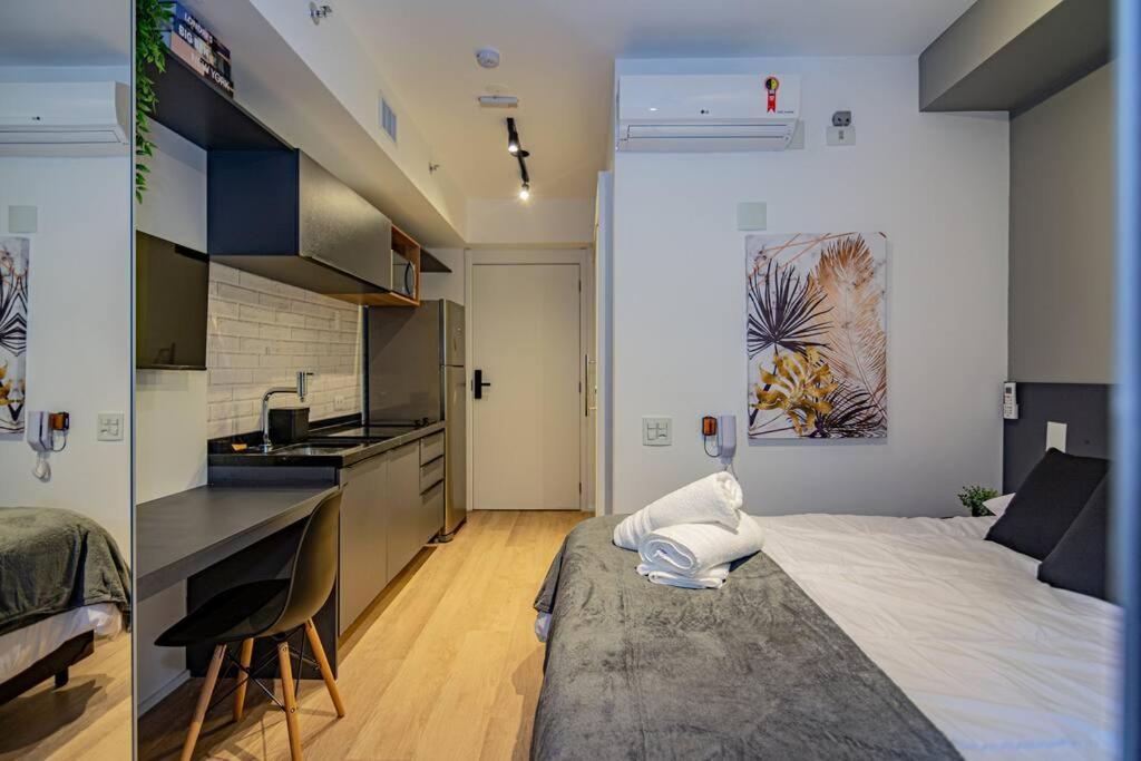 Studio Moderno Em Moema Lägenhet São Paulo Exteriör bild