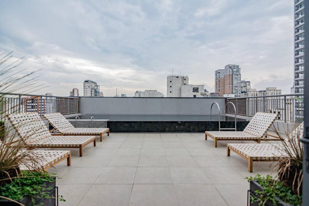 Studio Moderno Em Moema Lägenhet São Paulo Exteriör bild